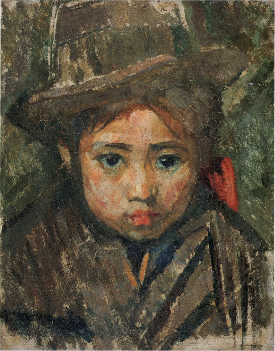 Ragazza con cappello - Museo d'arte della città di Tanabe
